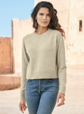 Cropped Luxe Pullover