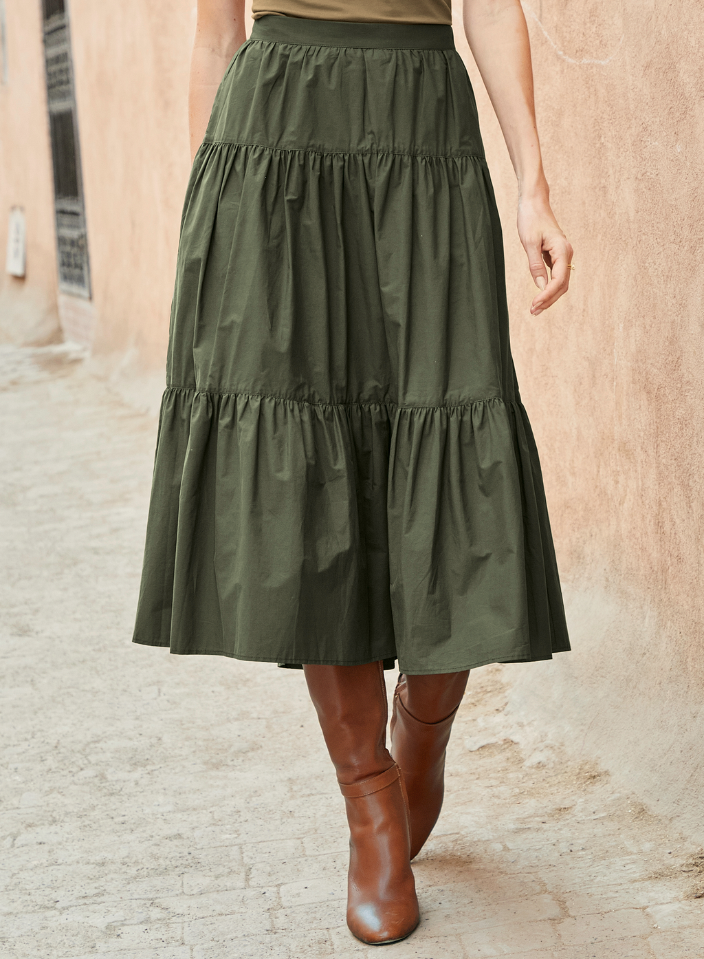 Tiered Skirt