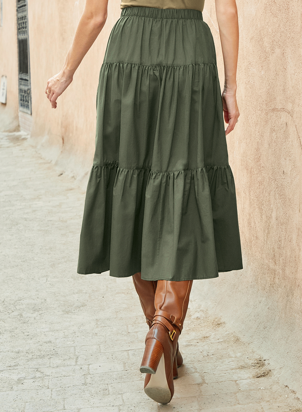 Tiered Skirt